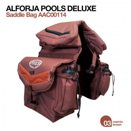 Alforja Pools Deluxe AAC00114 Marrón