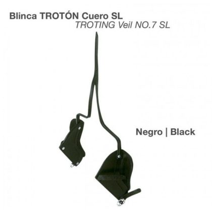 Blinca Trotón de Cuero Negro