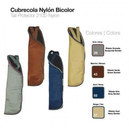 Cubrecola de Nylon Bicolor