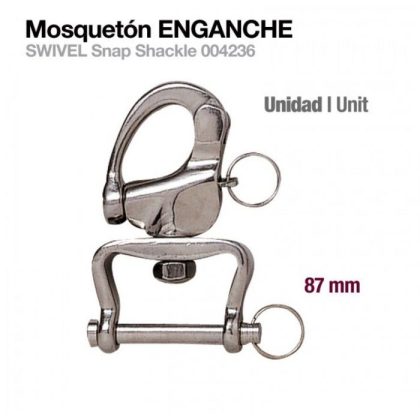 Mosquetón Enganche 004236 87 mm