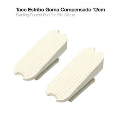 Taco Estribo Compensado 22003R Blanco (Par)