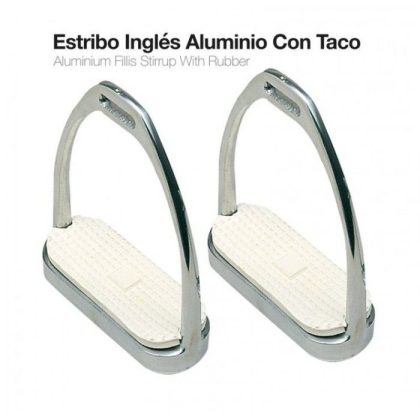 Estribo Aluminio Inglés con Taco