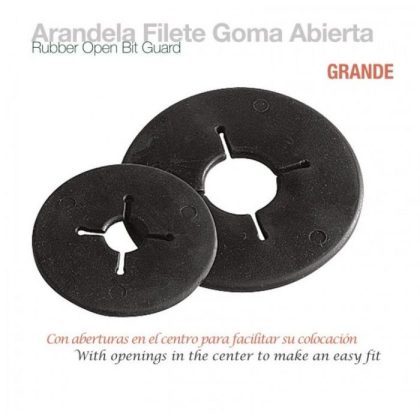 Arandela para Filete de Goma Abierta Grande