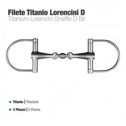 Filete Titanio Lorenzini D 3 Piezas