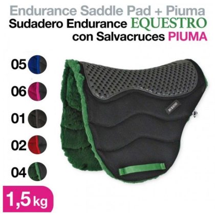 Sudadero Endurance con Salvacruces Piuma Negro