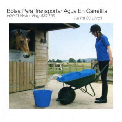 Bolsa para Transportar Agua 80L en Carretilla