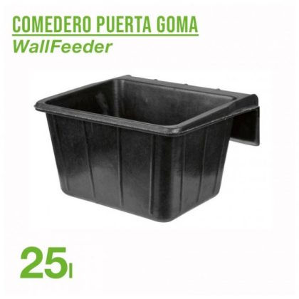 COMEDERO PUERTA GOMA WALLFEEDER 25 litros