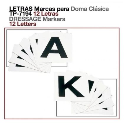 Letras para Doma Clásica (12 Letras)
