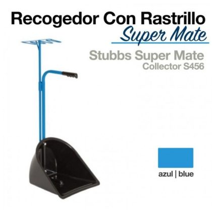 Recogedor con Rastrillo Super Mate S456