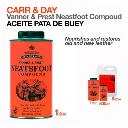 Carr&Day Aceite Para Cuero Pata de Buey
