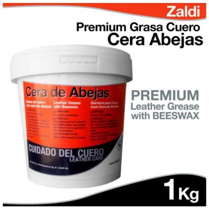 Zaldi Premium Grasa para el Cuero de Cera Abejas 1Kg