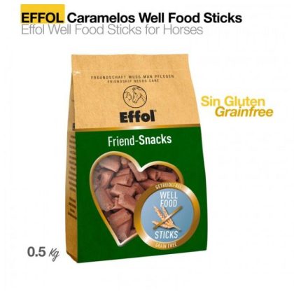Effol Caramelos Well Food Sticks (Sin Glutén) 0.5 Kg