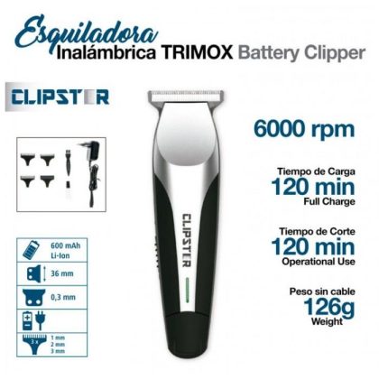 Esquiladora Inalámbrica Trimox