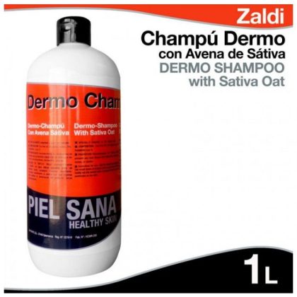 Champú Dermo con Avena Sativa 1L Zaldi