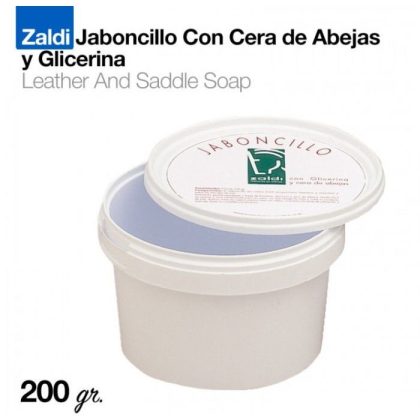 Zaldi Jaboncillo con Cera Abeja y Glicerina 200 Gr