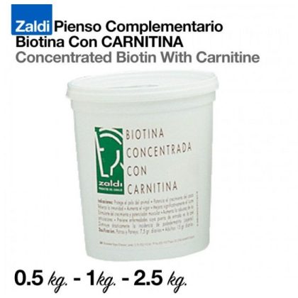 Z. Pienso Complementario Biotina con Carnitina