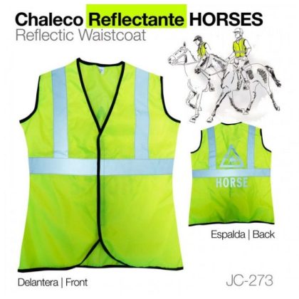 Chaleco Reflectante Horses JC-273