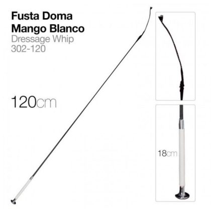 Fusta de Doma Mango Blanco 1.20 m