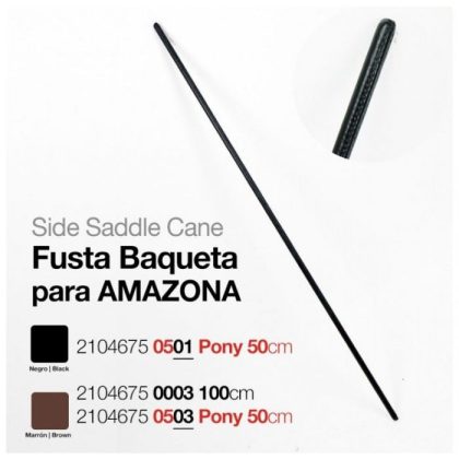 Fusta Baqueta para Amazona Pony 0.50 m