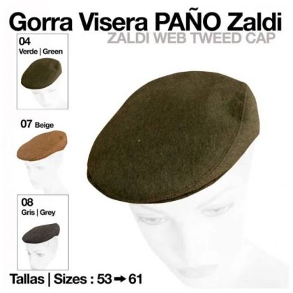 Gorra Visera de Paño