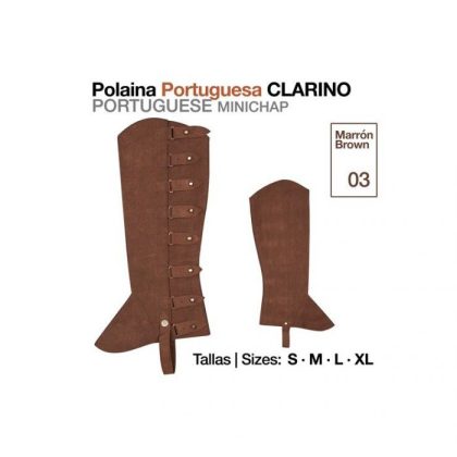 Polaina Portuguesa Clarino Marrón