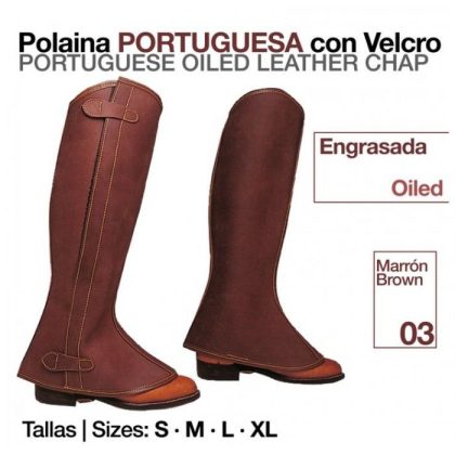 Polaina Portuguesa Engrasada con Velcro