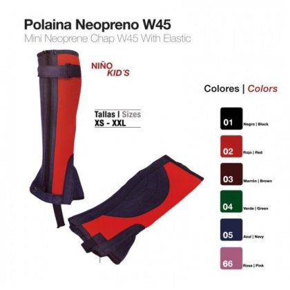 Polaina Neopreno Niño W45