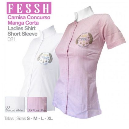 Camisa de Concurso Manga Corta Fessh