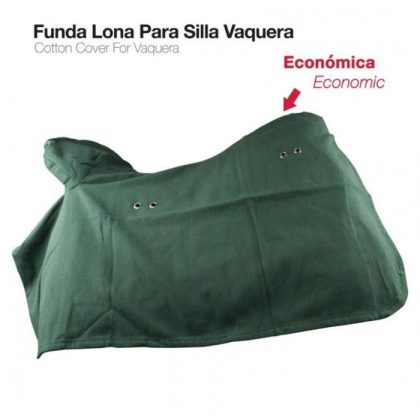 Funda de Lona Silla Vaquera Económica Verde