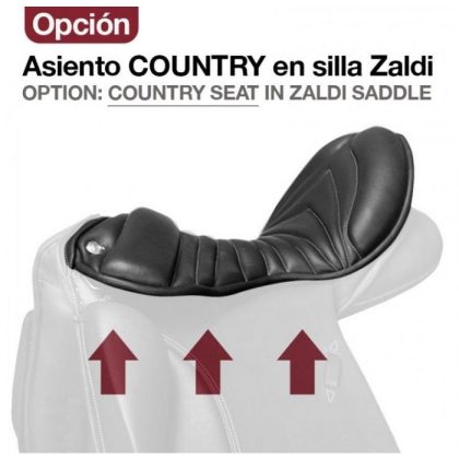 Asiento Country en Silla Zaldi