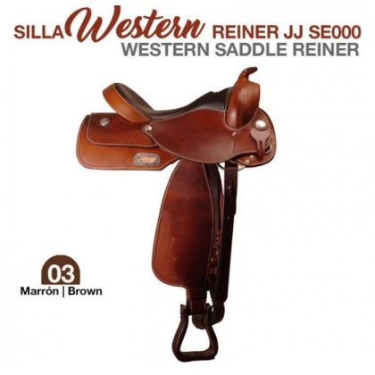Silla Western Reiner J.J. Marrón