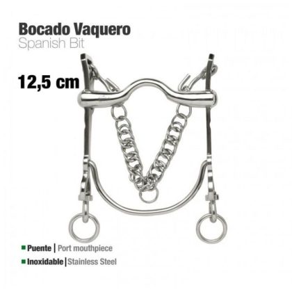 Bocado Vaquero Inox 217971 12.5 cm