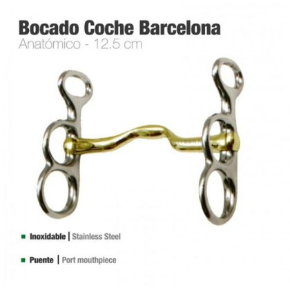 Bocado Barcelona Embocadura Anatómica